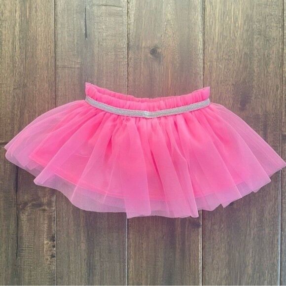 Garanimals Bright Pink Tulle Princess Skirt 0-3 mos - Picture 3 of 3